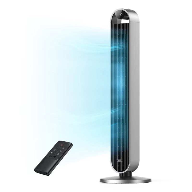 DR-HTF004S Pilot Max Tower Fan in Silver