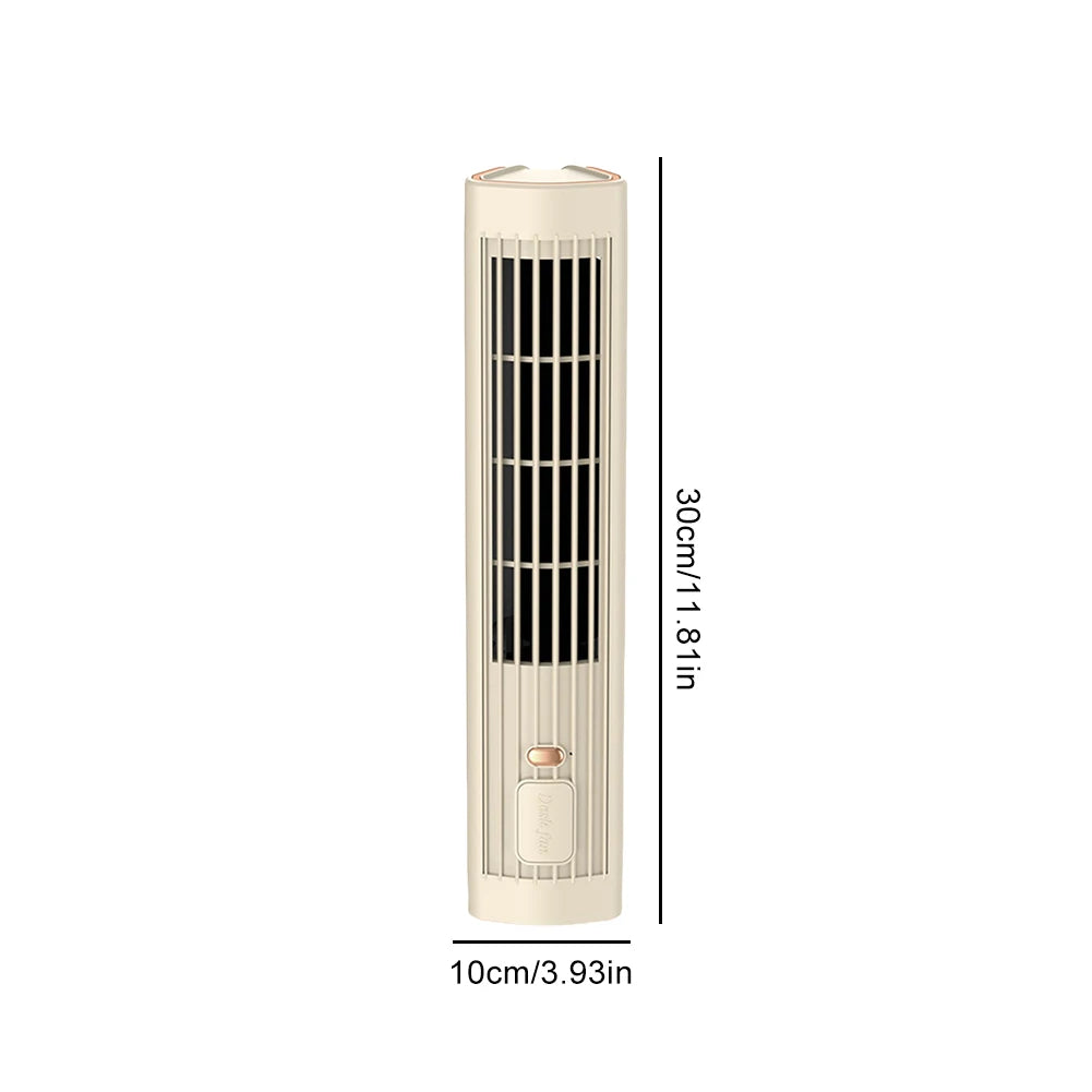 Portable Air Conditioner Fan 2000/1200Mah Quiet Desk Fan Tower Fan Wall Mount Electric Fan 3 Speed Rechargeable for Home Bedroom