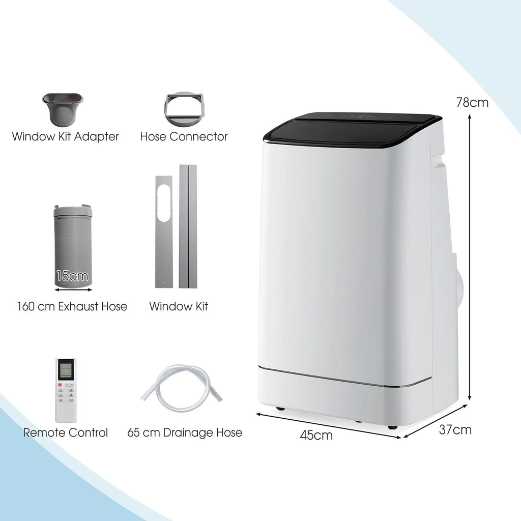 18000 BTU Portable Air Conditioner 4-In-1 with Remote Control