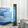 Tower Fan Anion Cooling Bedroom W/ Oscillating, Remote Controller, Black