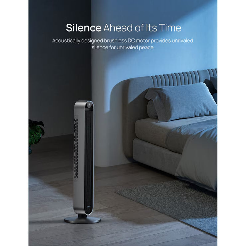 DR-HTF004S Pilot Max Tower Fan in Silver