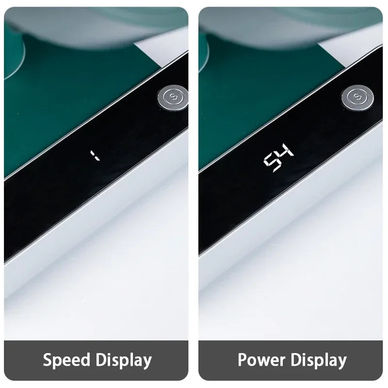 USB Rechargeable Oscillating Desk Fan 4 Speed Settings 5000Mah Mini Table Cooling Fan Adjustable Head Home Office Personal Fan