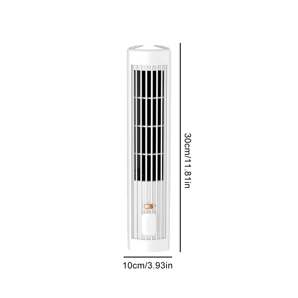 Portable Air Conditioner Fan 2000/1200Mah Quiet Desk Fan Tower Fan Wall Mount Electric Fan 3 Speed Rechargeable for Home Bedroom