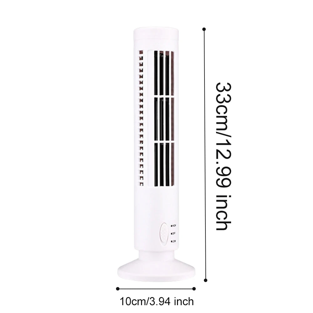 Portable Air Conditioner Fan 2000/1200Mah Quiet Desk Fan Tower Fan Wall Mount Electric Fan 3 Speed Rechargeable for Home Bedroom
