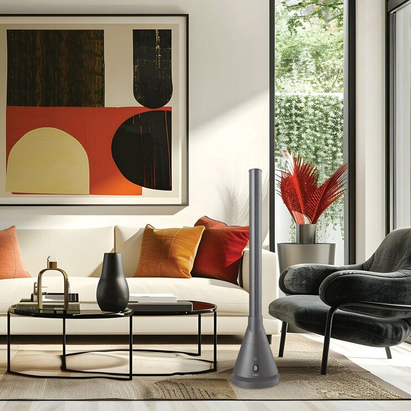 Spire Cooling Fan, Heater and Air Cleaner in 3 Colours: Black, White or Grey