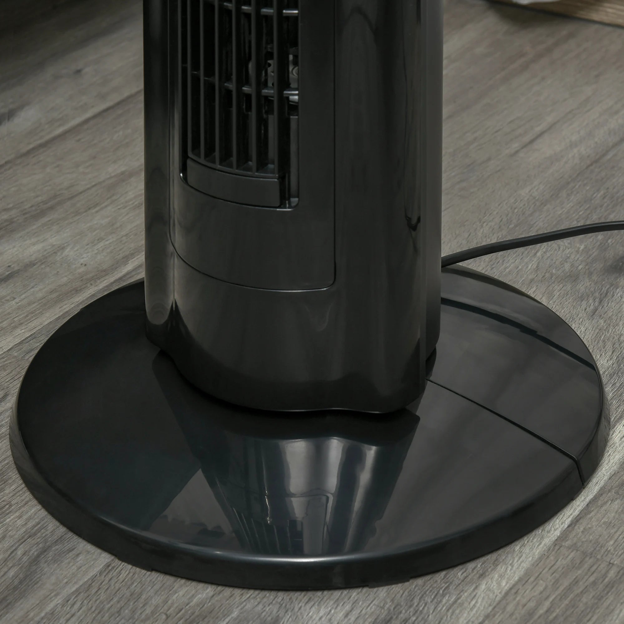 Tower Fan Anion Cooling Bedroom W/ Oscillating, Remote Controller, Black